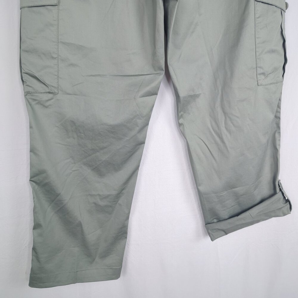 DKNY Green Cargo Pants Medium Outdoor NWT - Picture 8 of 12